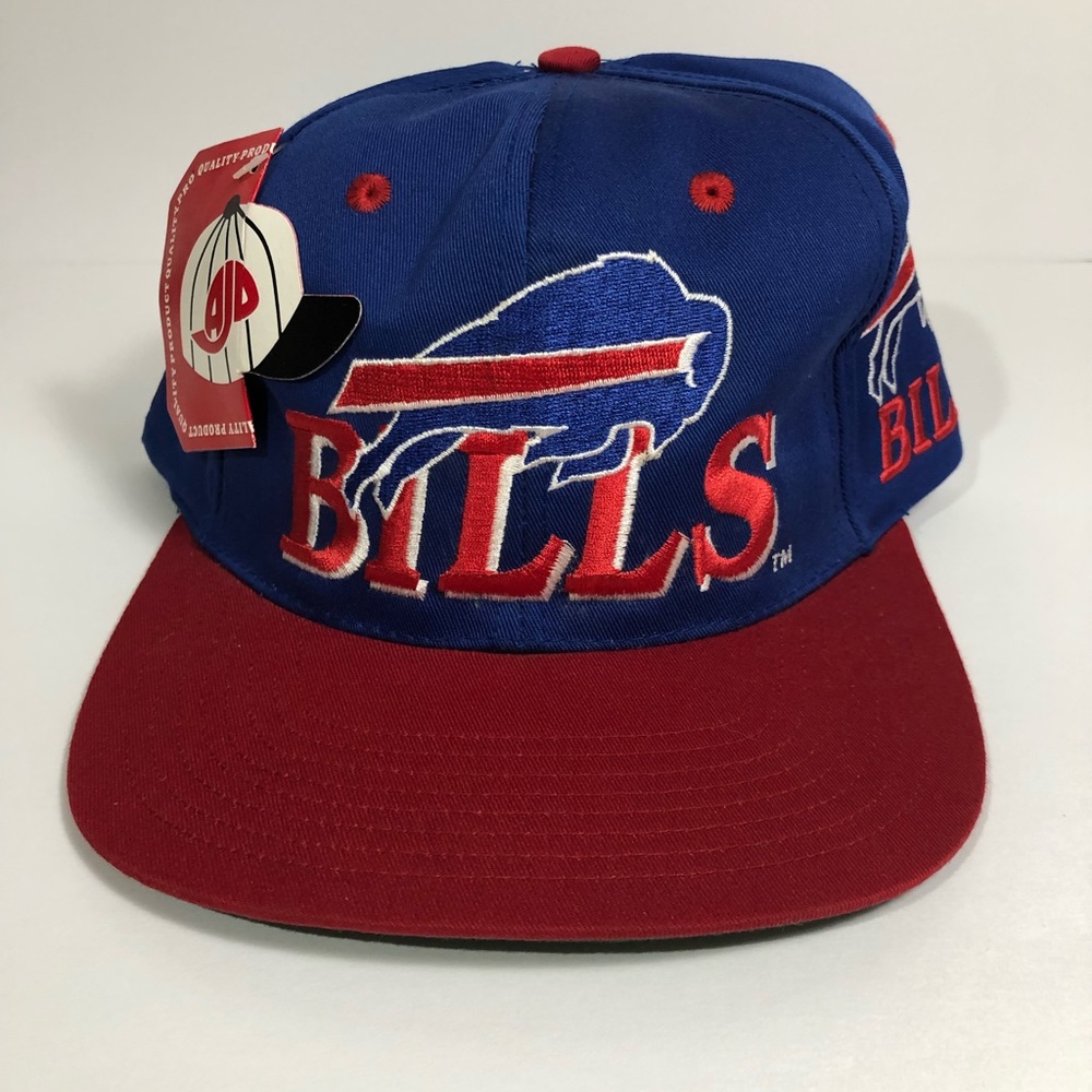 Vintage AJD Buffalo Bills SnapBack hat. NWT